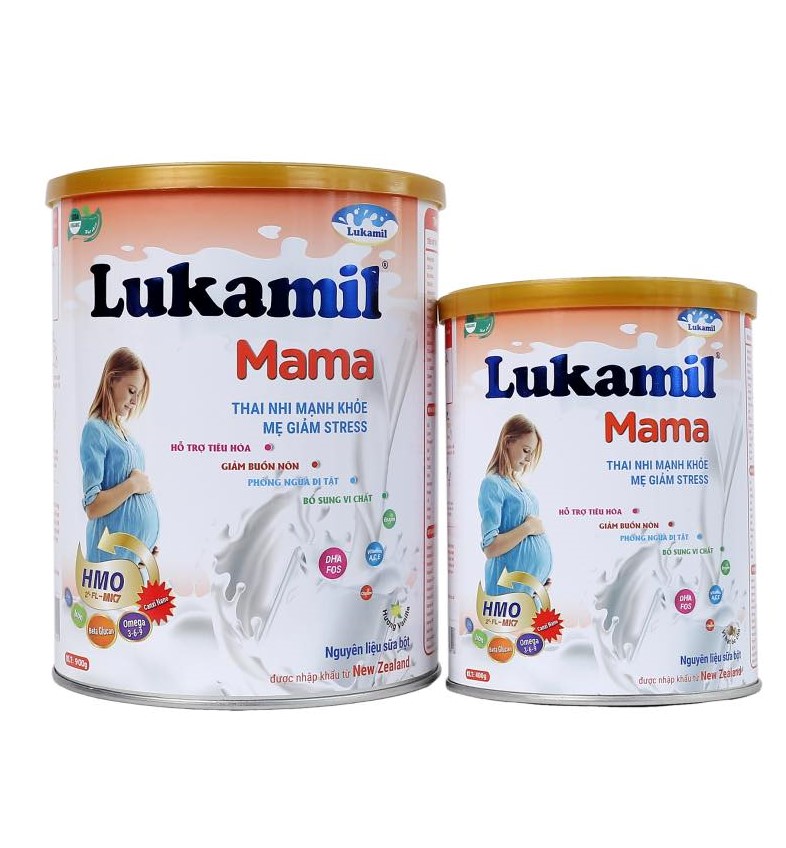 Sữa bầu Lukamil Mama vị Óc chó 900g