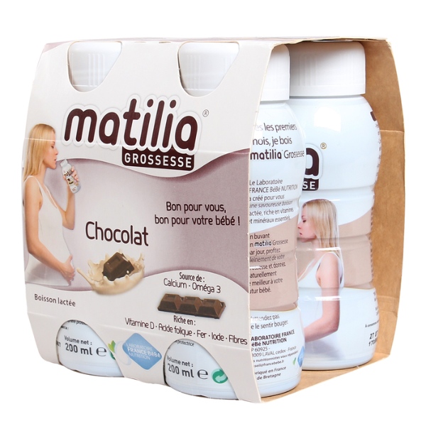 Sữa bầu Matilia vị socola