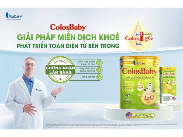 Sữa bột ColosBaby Gold số 2+ (800gr)