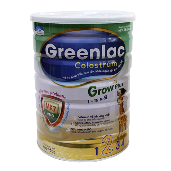 Sữa bột Sữa Greenlac Grow IQ 900g