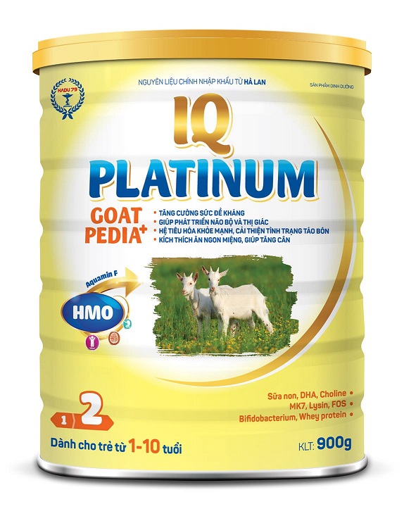 Sữa dê IQ Platinum Goat Pedia+ 900g