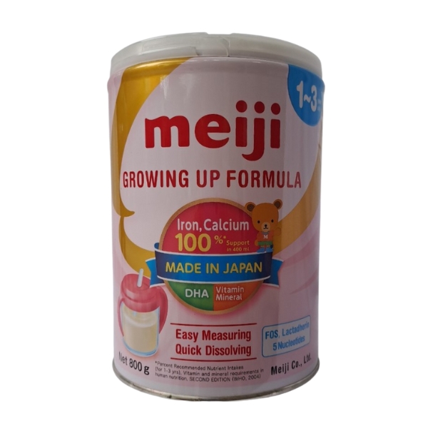 sữa meiji cho bé từ 1 - 3 tuổi