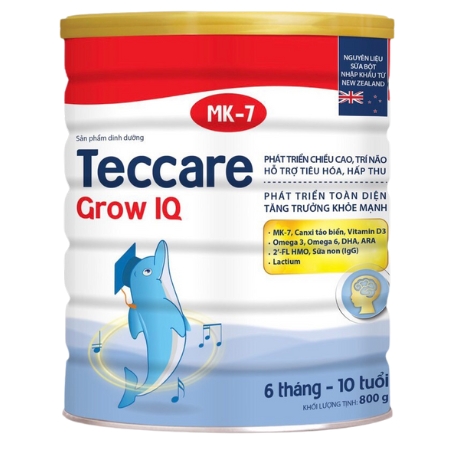 Sữa bột Teccare Grow 800gr