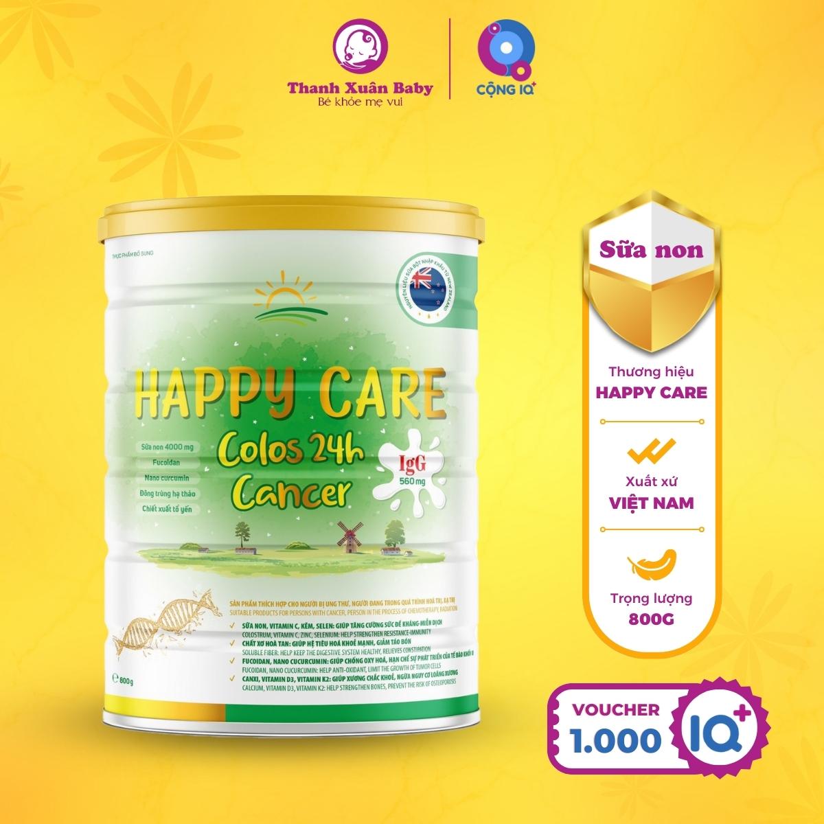 Sữa non ung thư Happy Care Cancer 800g