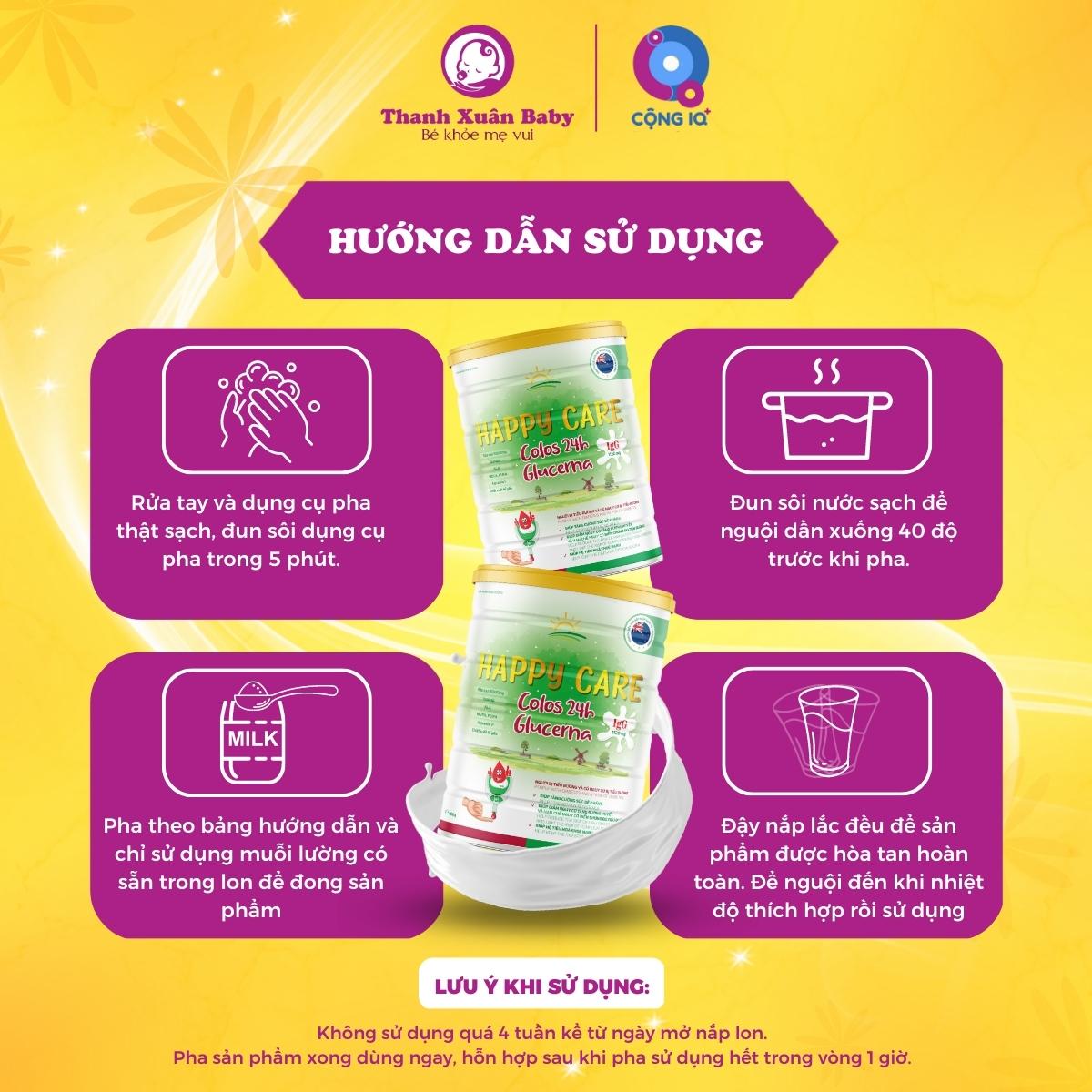 Sữa non tiểu đườngHappy Care Glucerna 800g