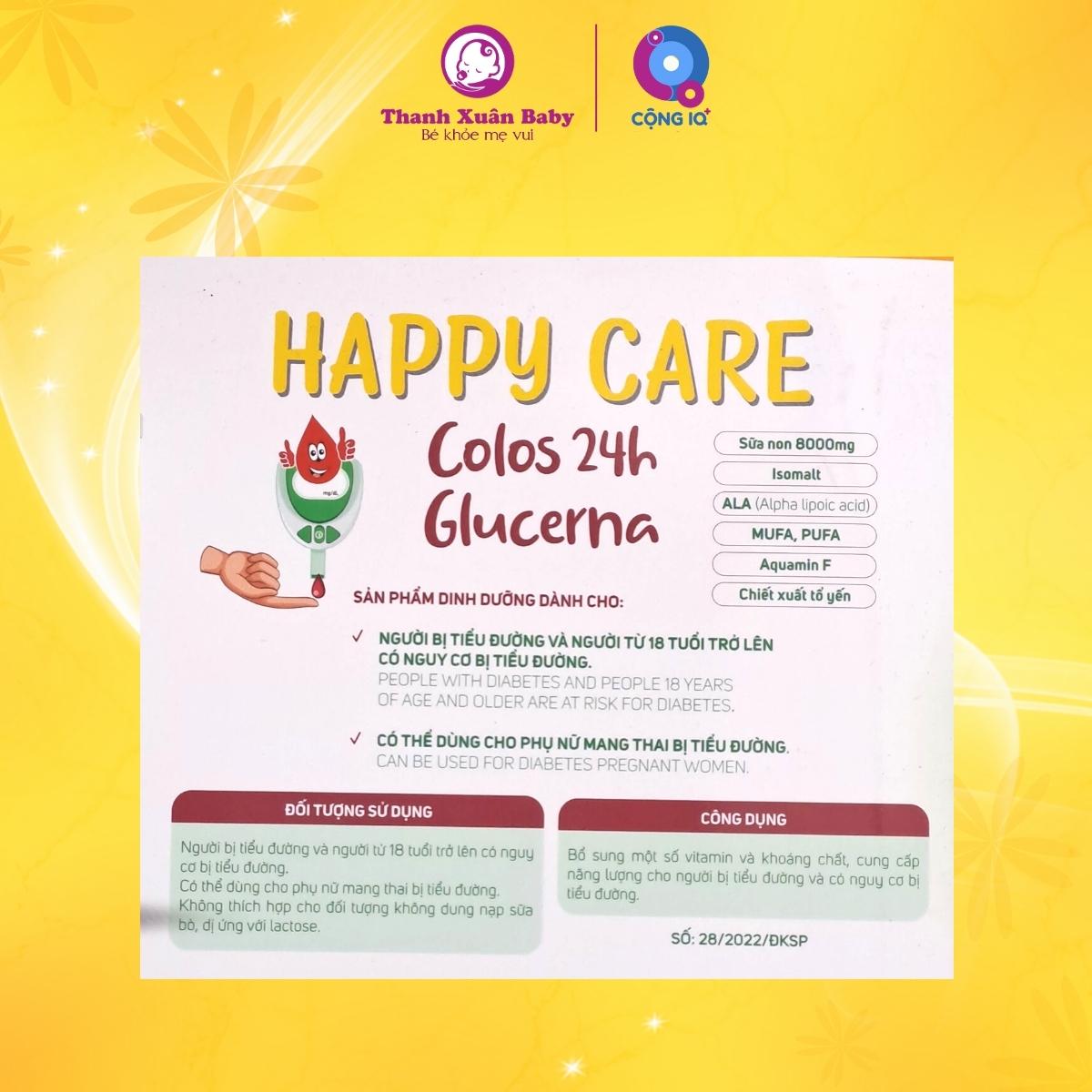 Sữa non tiểu đườngHappy Care Glucerna 800g