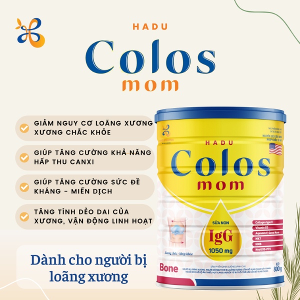 Sữa non xương khớp Colosmom Bone 800g