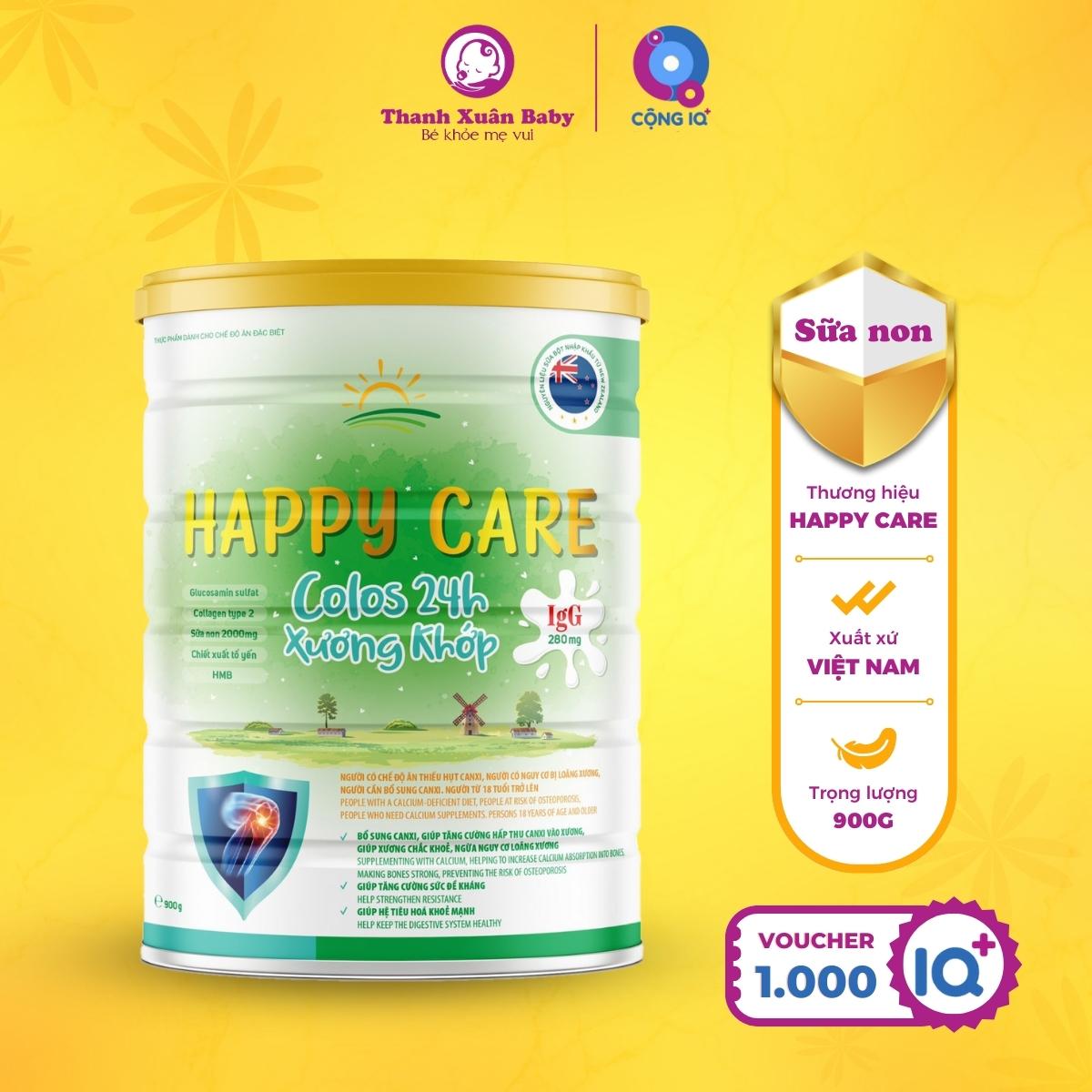 Sữa non Happy Care Xương Khớp 900g