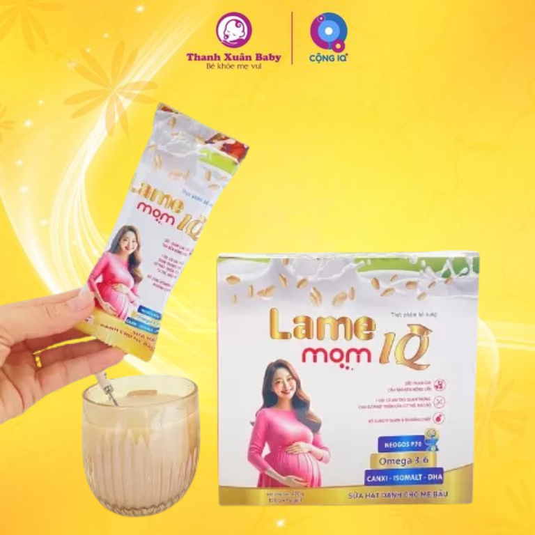 Sữa hạt dành cho mẹ bầu Lame Mom gói 30g (Hộp 14 gói)