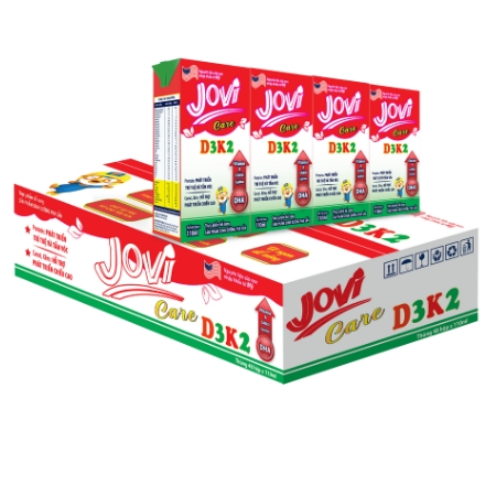 Sữa bột pha sẵn Jovi Care D3K2 110ml