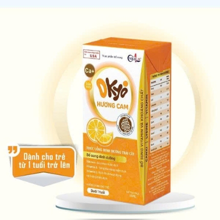 Sữa nước Okyo hương vị cam 110ml