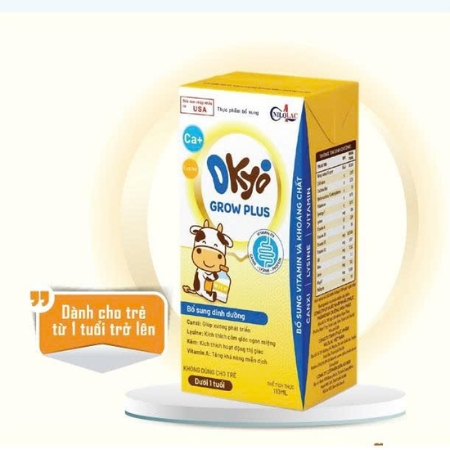 Sữa pha sẵn Okyo Grow Plus 110ml