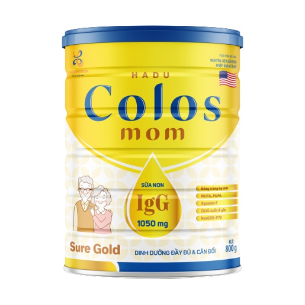 Sữa non phục hồi Colosmom Sure Gold 800g