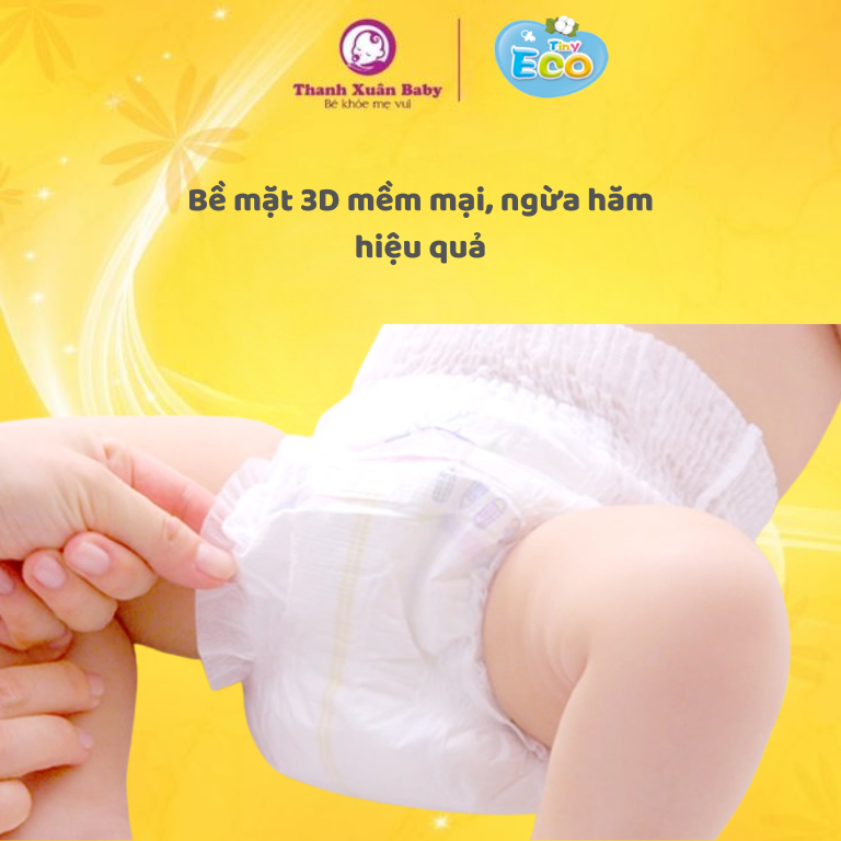 Tã bỉm Tiny Eco M-50 quần mềm mại
