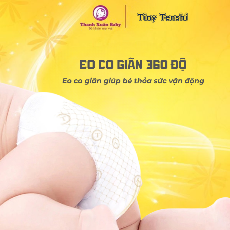 Tã bỉm Tiny Tenshi eo co giãn