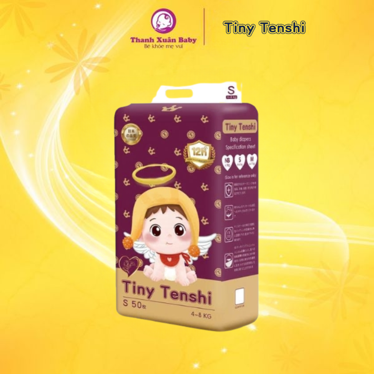 Tã bỉm Tiny Tenshi S-50 dán