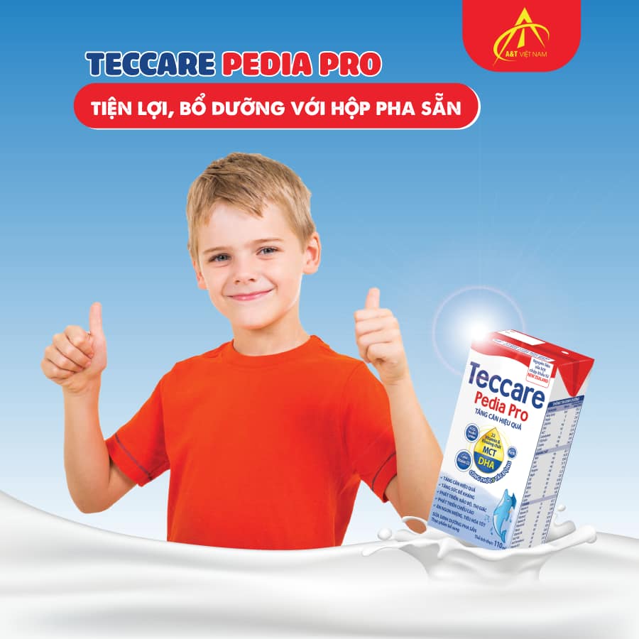 Sữa bột pha sẵn Teccare Pedia Pro 110ml-1