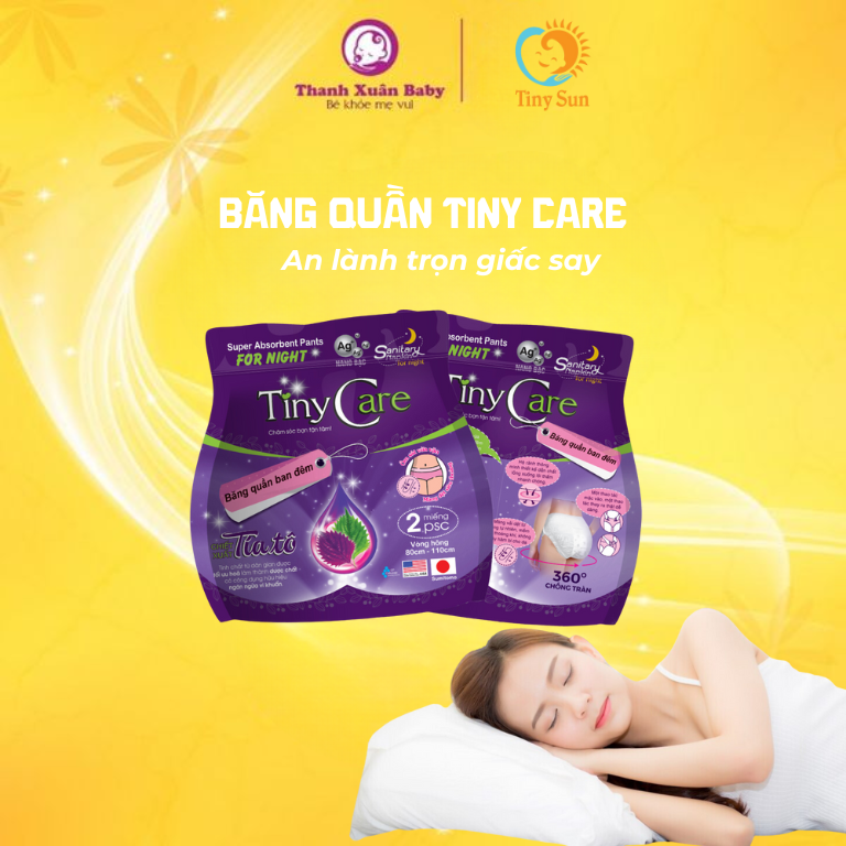 Băng vệ sinh quần Tiny Care Pro