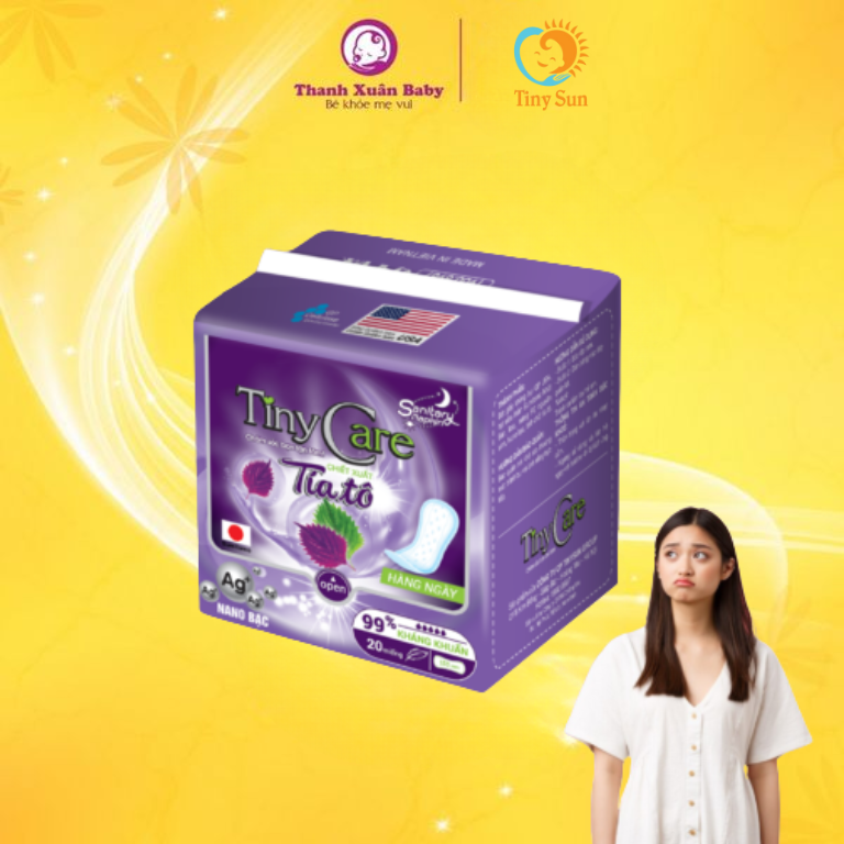 Băng vệ sinh Tiny Care không cánh