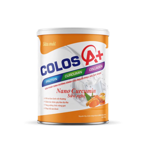Sữa nghệ Colos A+ Curcumin 900g