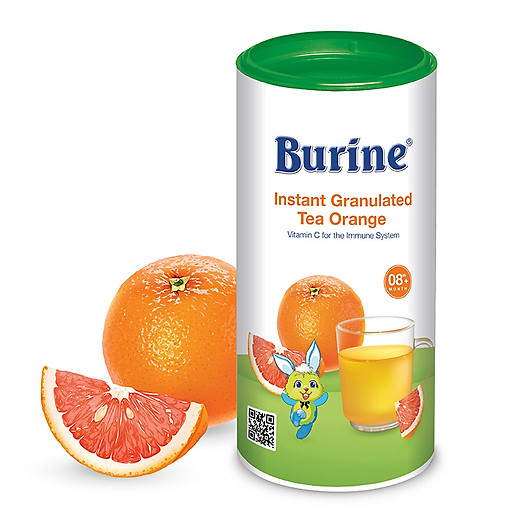 Trà cốm hoa quả Burine cam Nam Mỹ 200g (8M+)