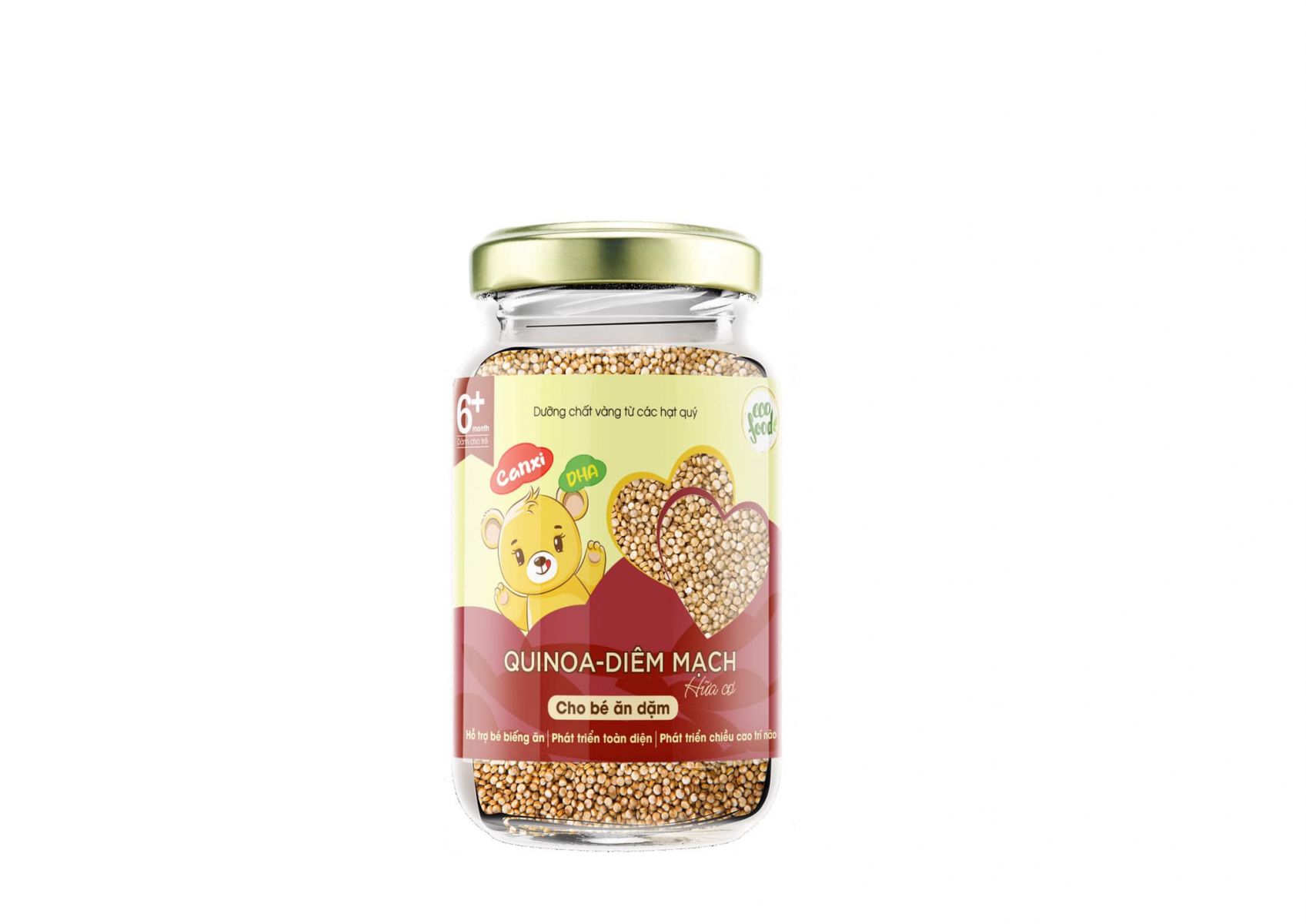 Hạt Diêm Mạch - Quinoa Ecofood 120g