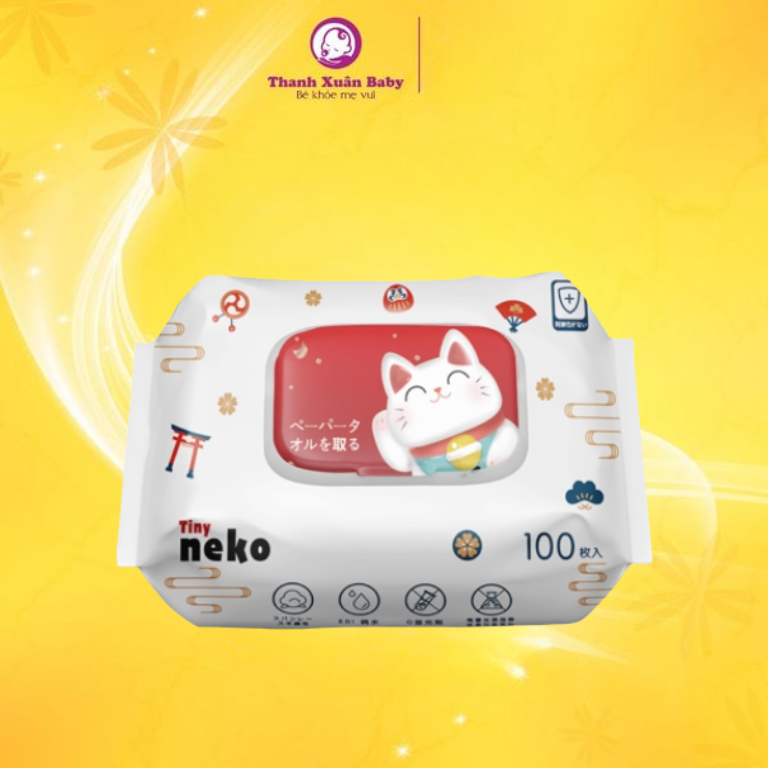 Khăn ướt Tiny Teko 100 tờ