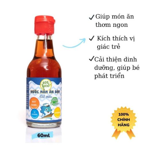 Nước Mắm Cá cơm Ecofood 60ml