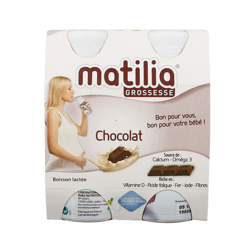 Sữa bầu Matilia vị chocolate Lốc 4 hộp