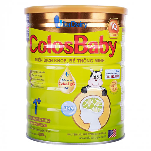 Sữa bột ColosBaby IQ 1+ (800g)