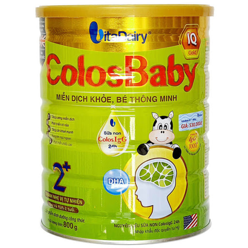 Sữa bột ColosBaby IQ số 2+ (800g)