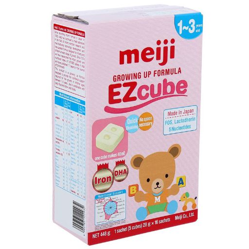 Sữa Meiji thanh nhập khẩu số 1 ( 1-3 tuổi 16 thanh)