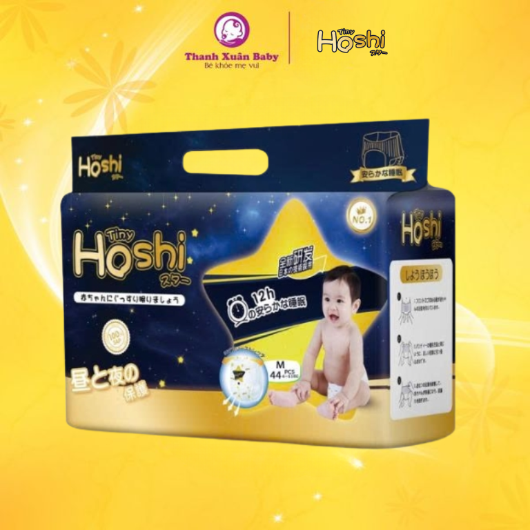 Tã bỉm Tiny Hoshi size M-44 quần