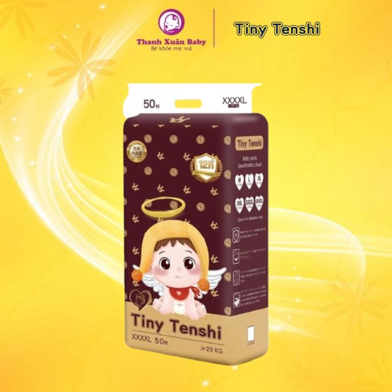Tã bỉm Tiny Tenshi 4XL-50 quần
