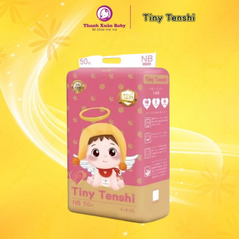 Tã bỉm Tiny Tenshi Newbone 50 dán