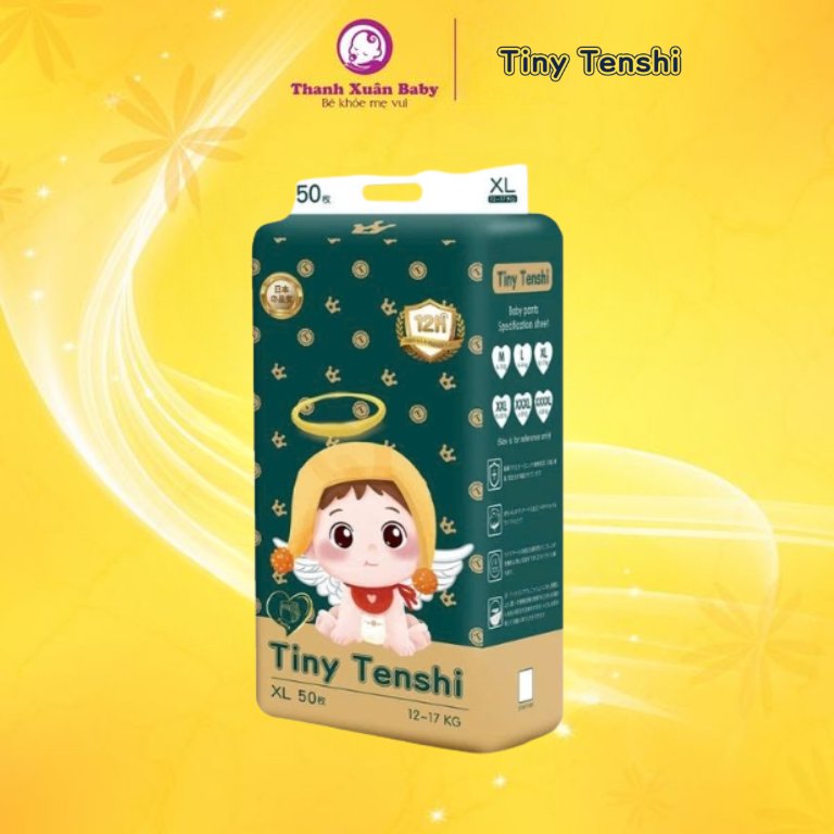 Tã bỉm Tiny Tenshi XL-50 quần