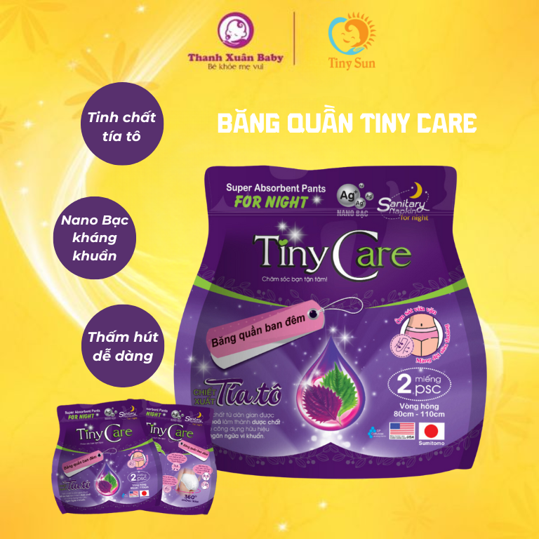 Thành phầnBăng vệ sinh Tiny Care