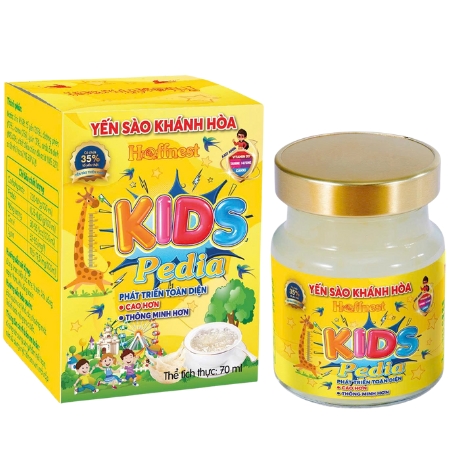 Tổ Yến Chưng Yến Hoffnest Kid Pedia - hũ rời 70ml